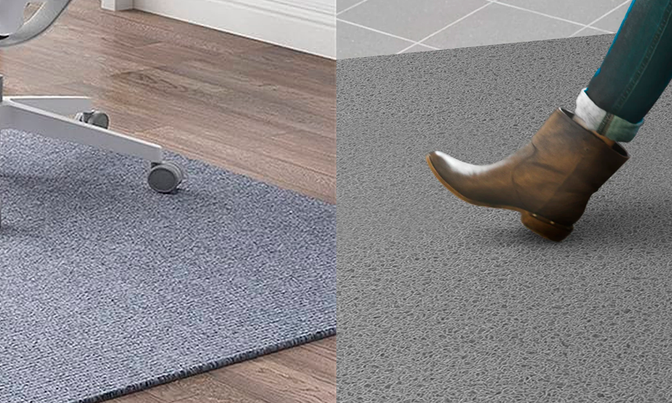 limpeza corporativa: capacho ou tapete